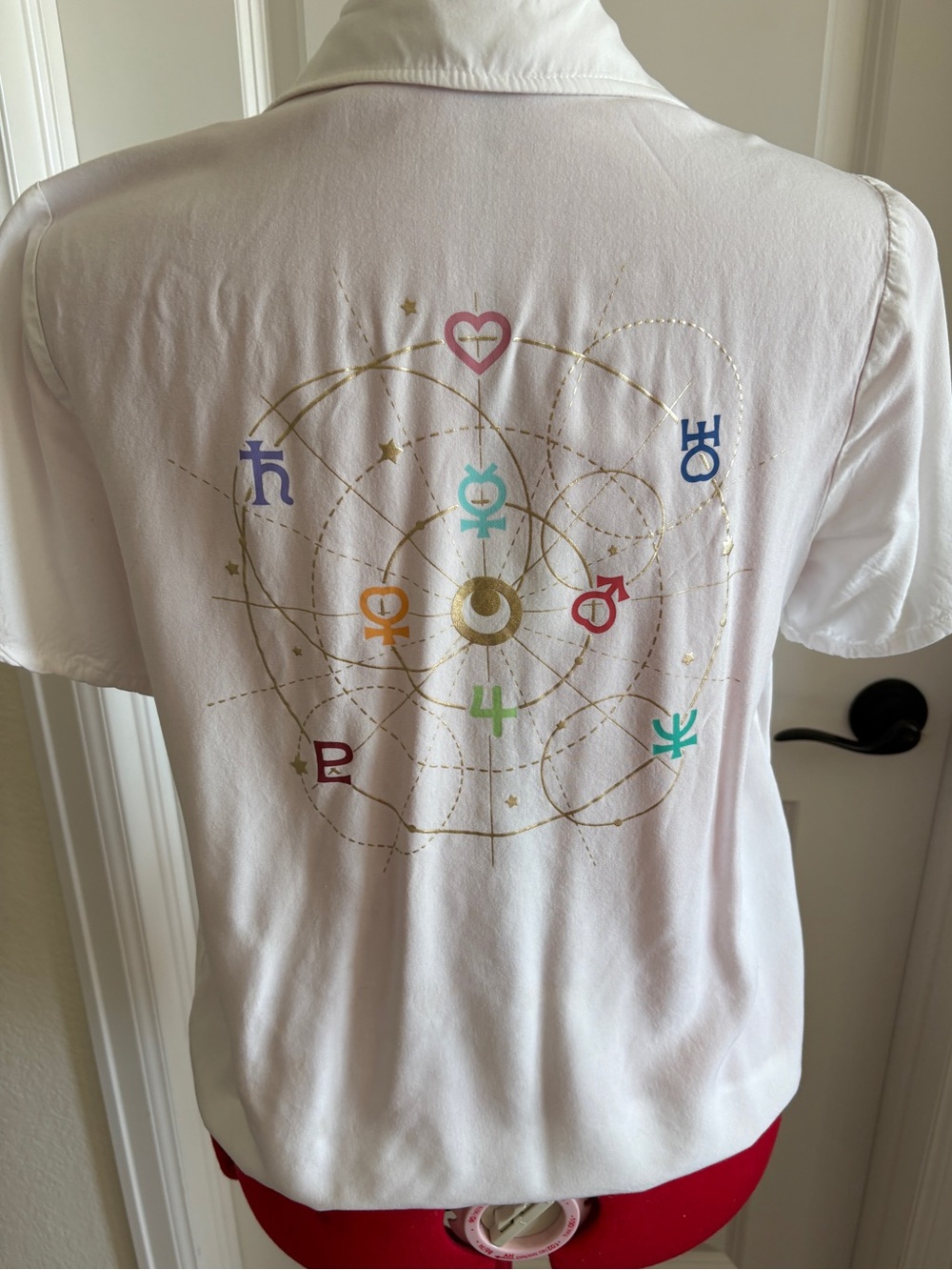 Hot Topic Sailor Moon Fashion Exclusive Button Down Top